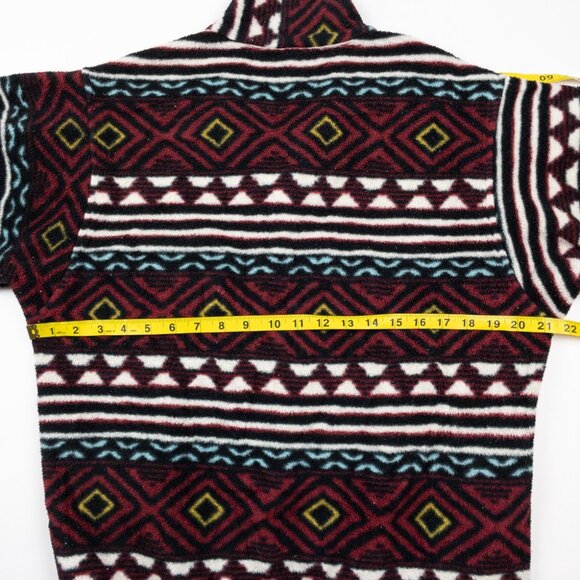 Patagonia Synchilla Snap-T Jacket Men's Small Aztec Tribal Pullover Fleece 25450 - Picture 12 of 15